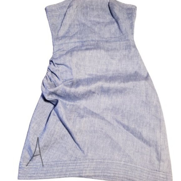 ALEXIS TATYANA STRAPLESS CHAMBRAY Women DRESS Size: Small - Picture 7 of 8